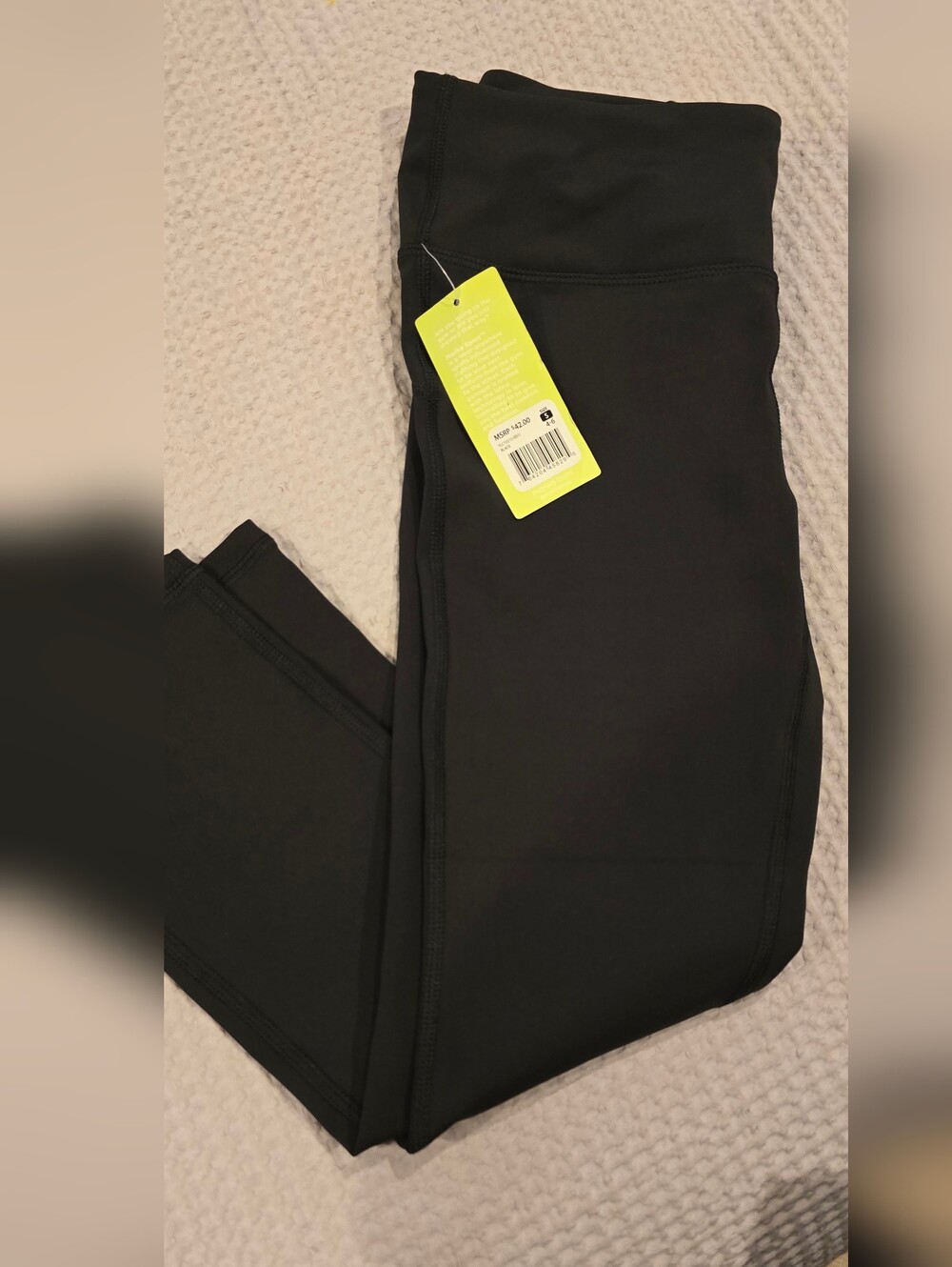 NWT Marika Black High-Waisted Leggings, Women's S 4/6